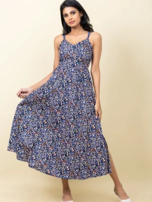 Floral A-Line Maxi